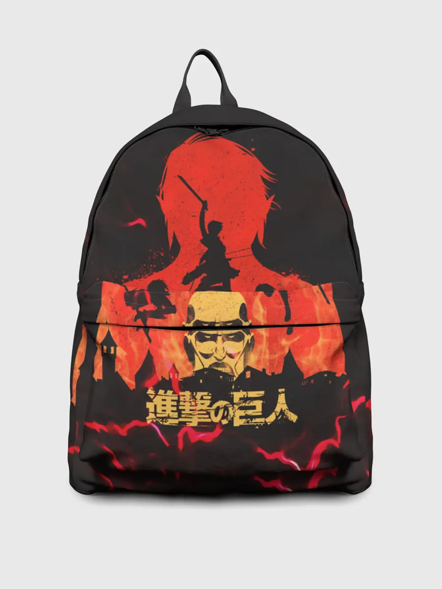 Рюкзак джинсовый / Титан против людей