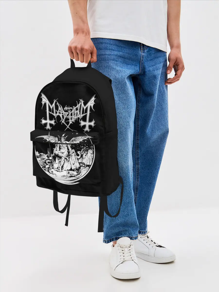 Рюкзак джинсовый / Mayhem