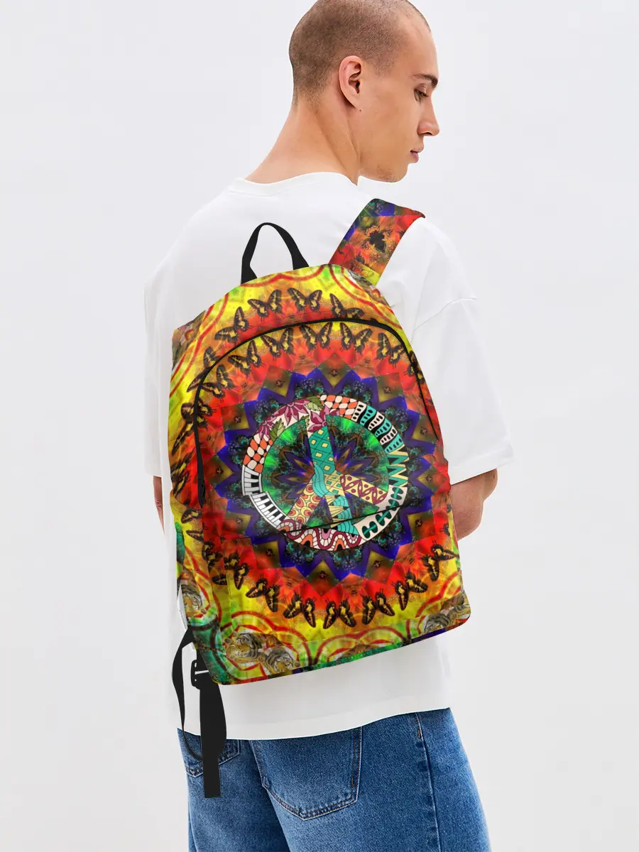 Рюкзак джинсовый / Хиппи