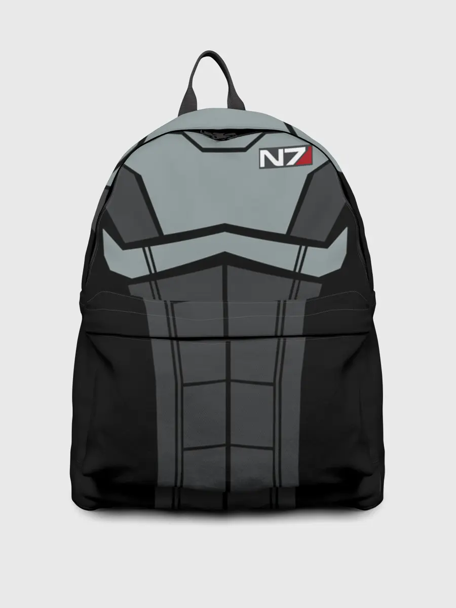 Рюкзак джинсовый / КОСТЮМ N7 | MASS EFFECT N7 | МАСС ЭФФЕКТ Н7