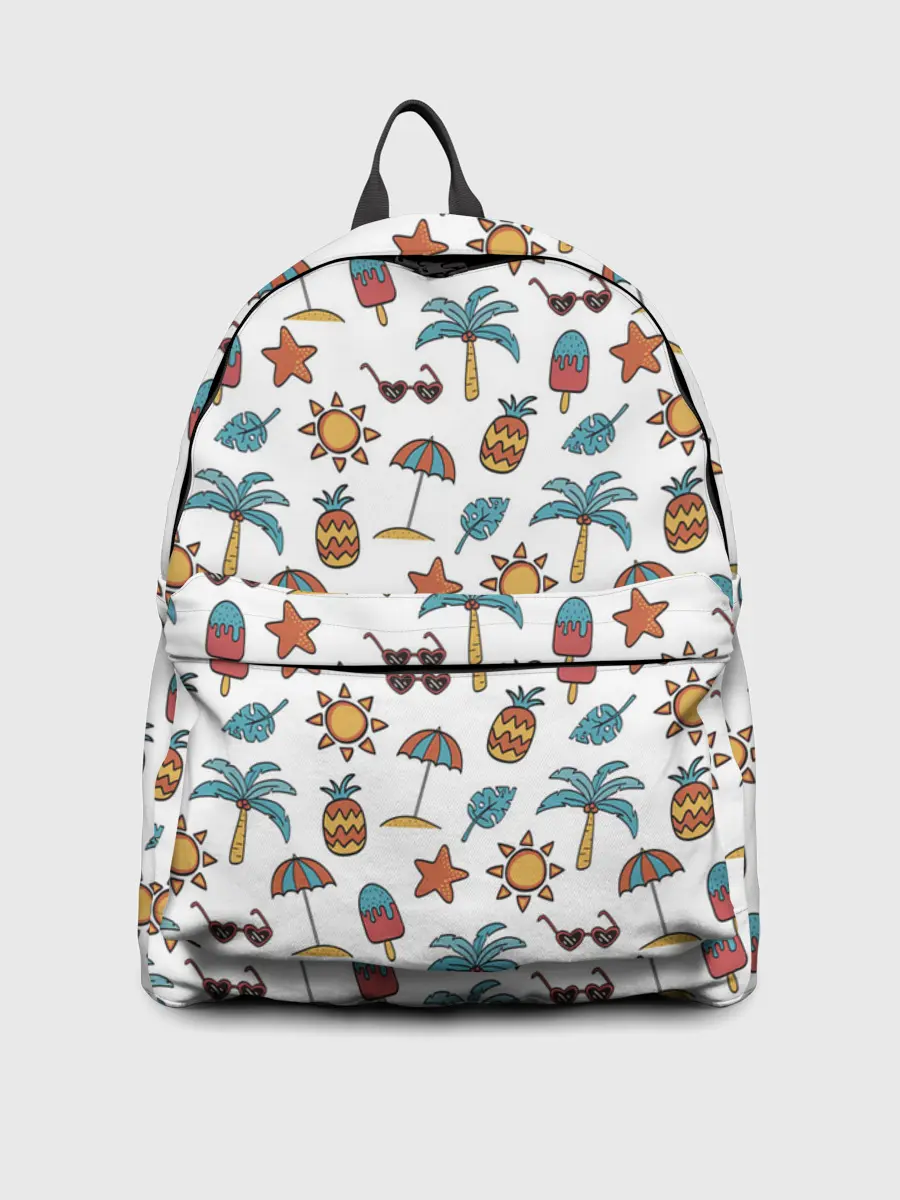 Рюкзак джинсовый / Летний паттерн