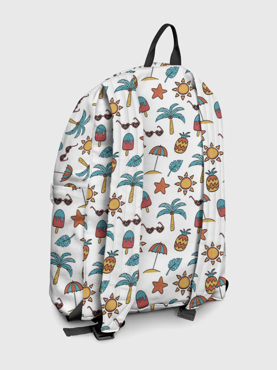 Рюкзак джинсовый / Летний паттерн