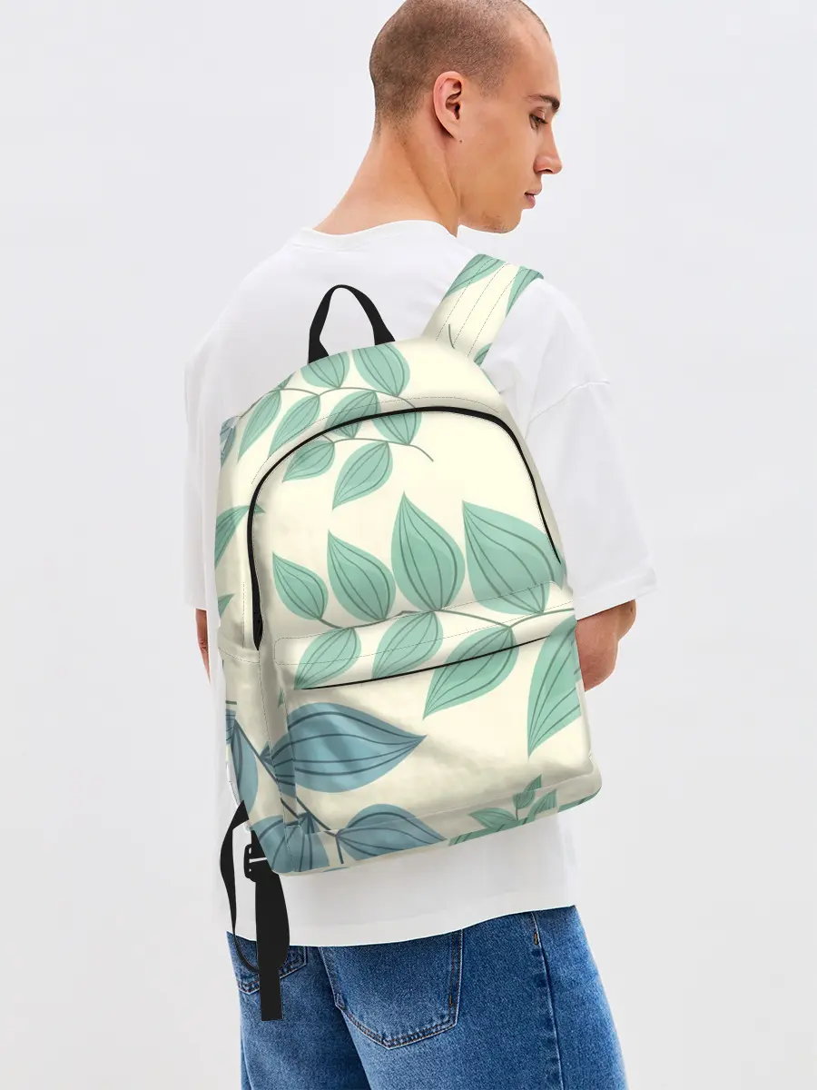 Рюкзак джинсовый / Цветы