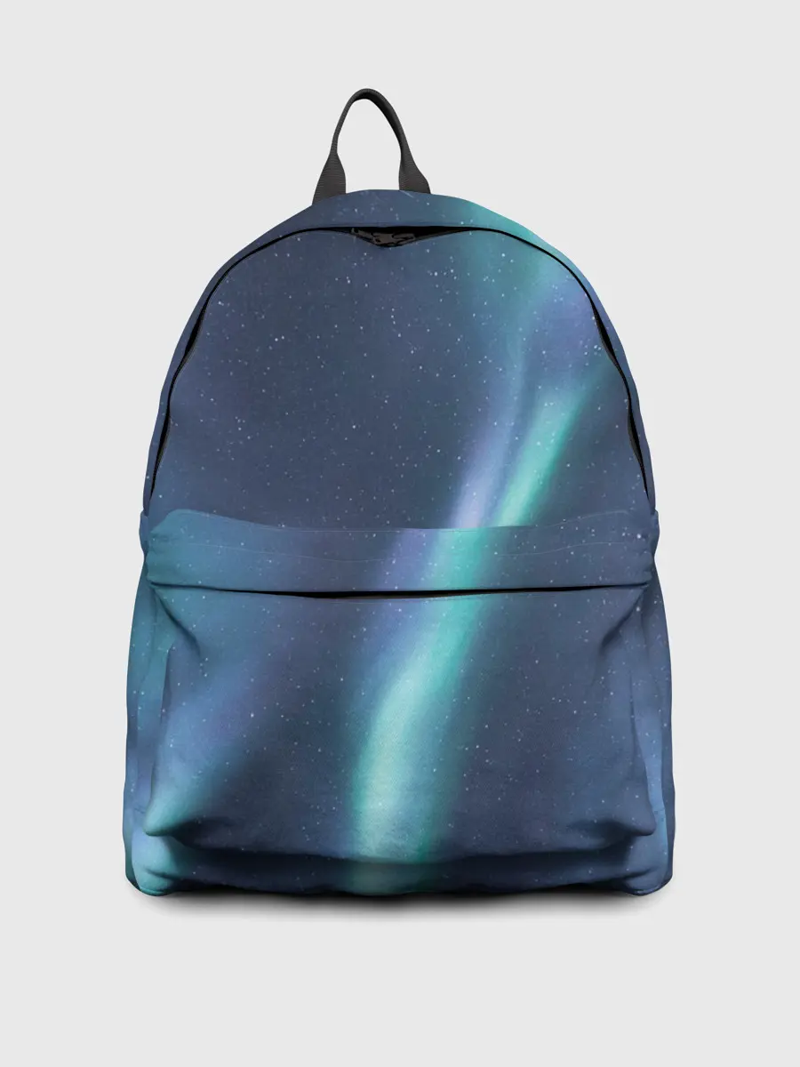 Рюкзак джинсовый / Северное Сияние