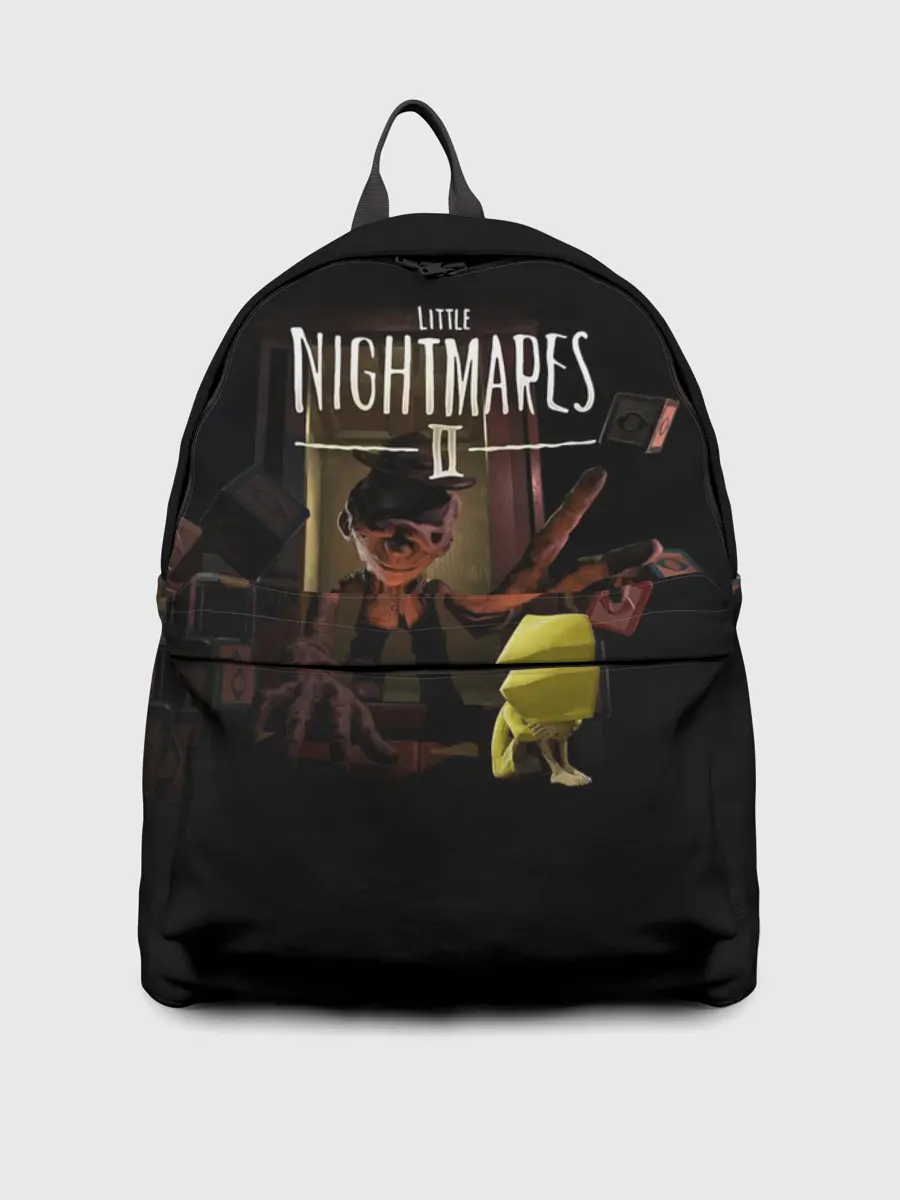 Рюкзак джинсовый / Little Nightmares 2 сторож
