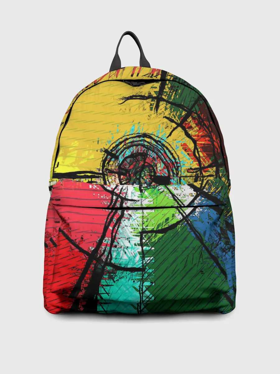 Рюкзак джинсовый / Центрифуга красок