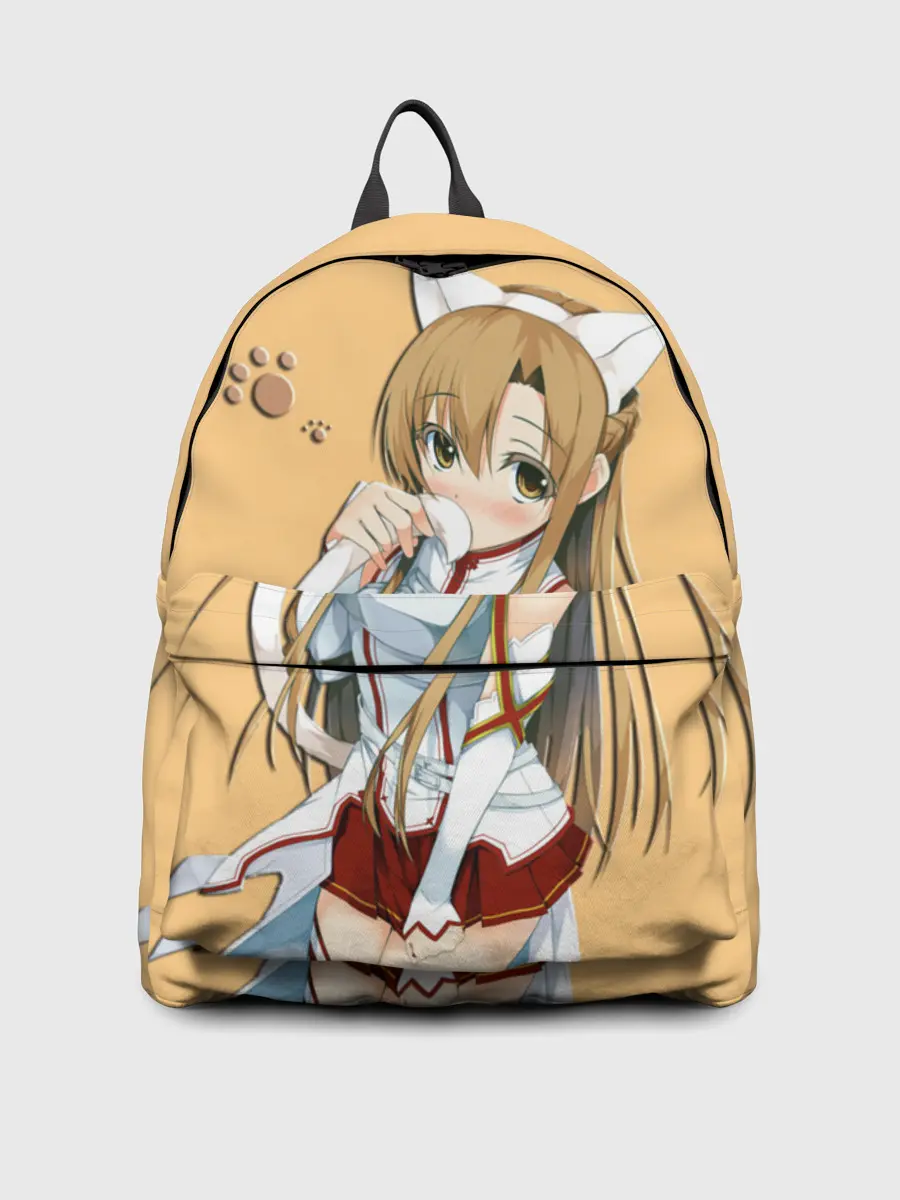 Рюкзак джинсовый / неко Асуна