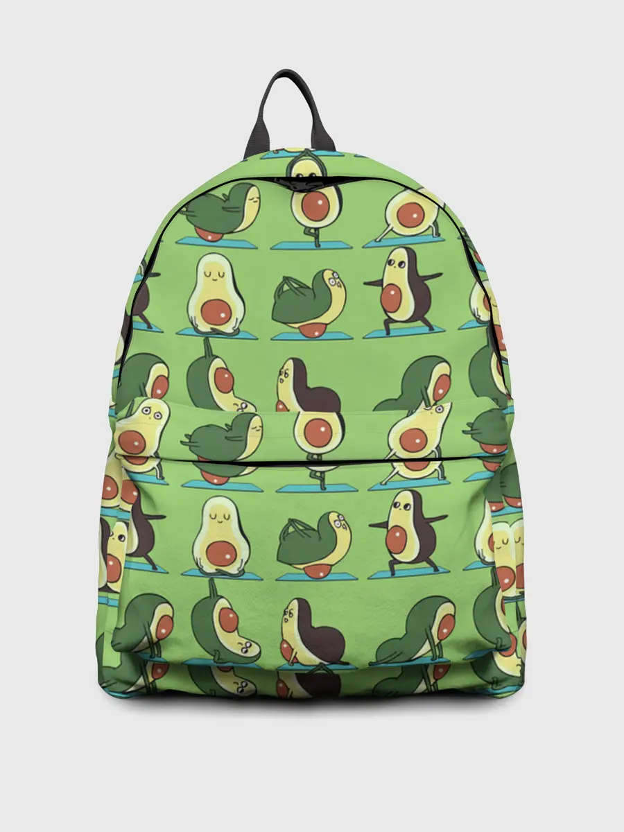 Рюкзак джинсовый / Авокадо | Зарядка