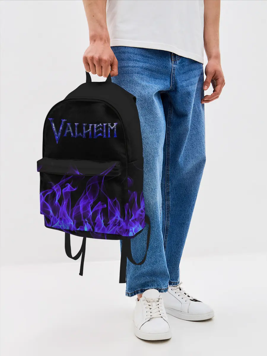 Рюкзак джинсовый / Valheim