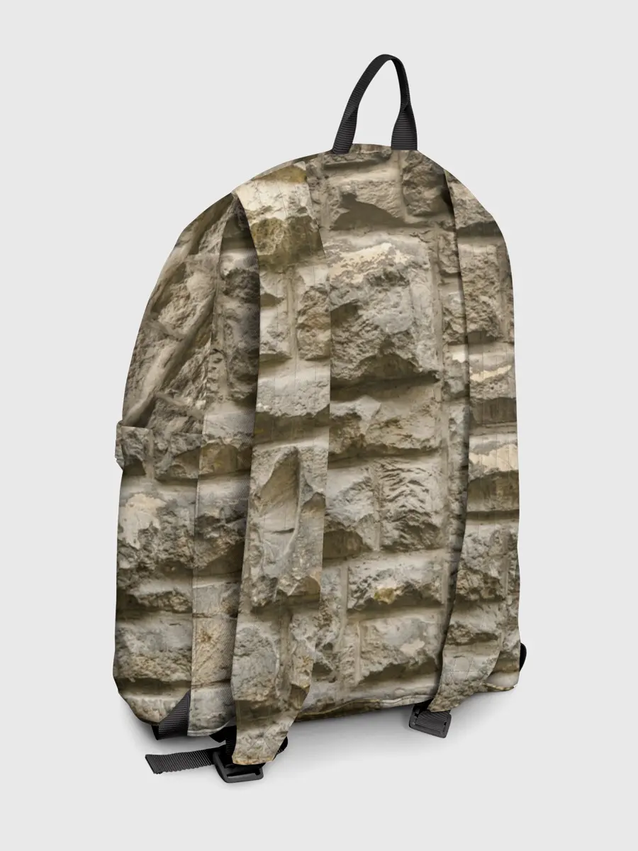 Рюкзак джинсовый / Неровные блоки