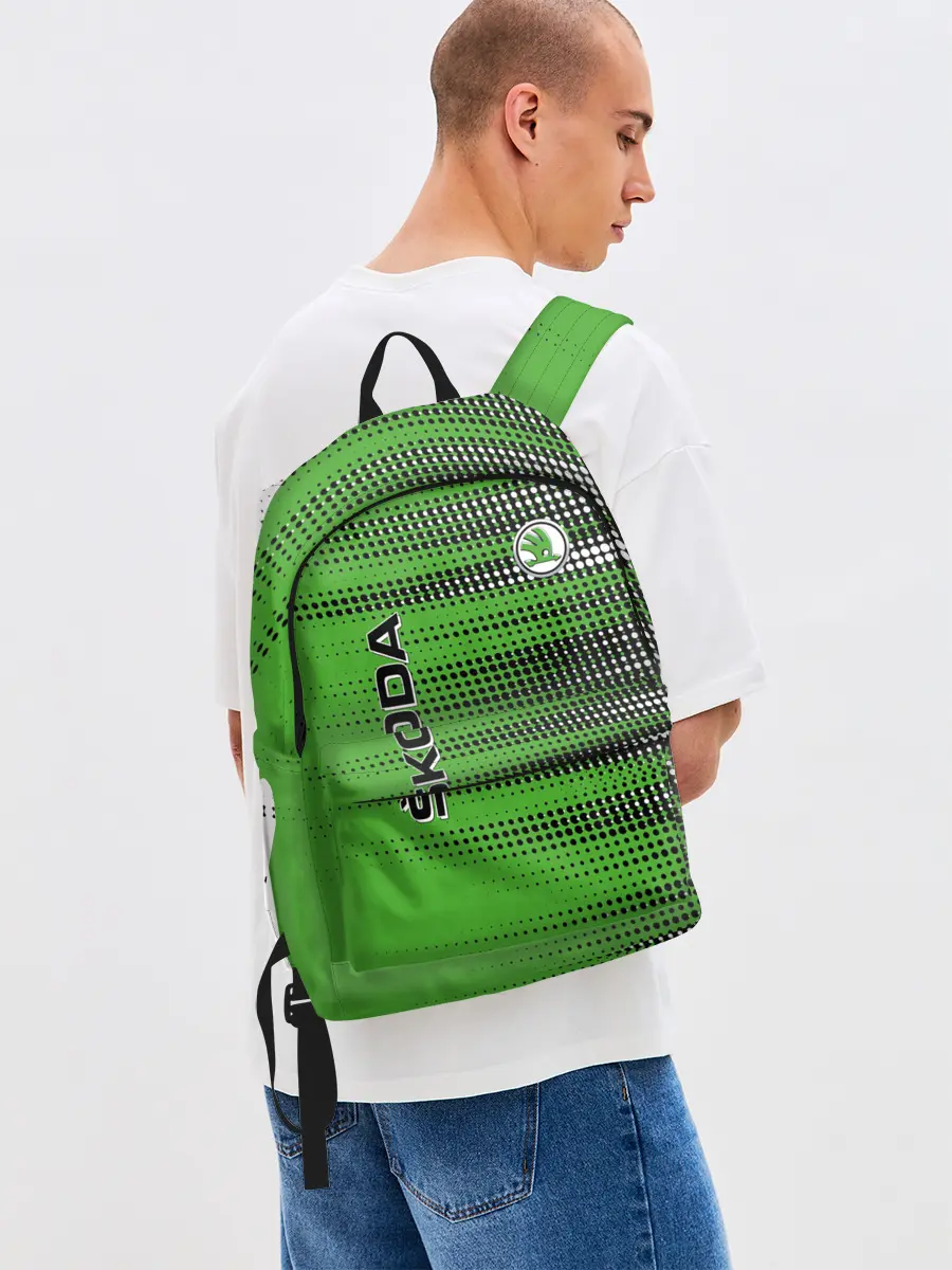 Рюкзак джинсовый / SKODA