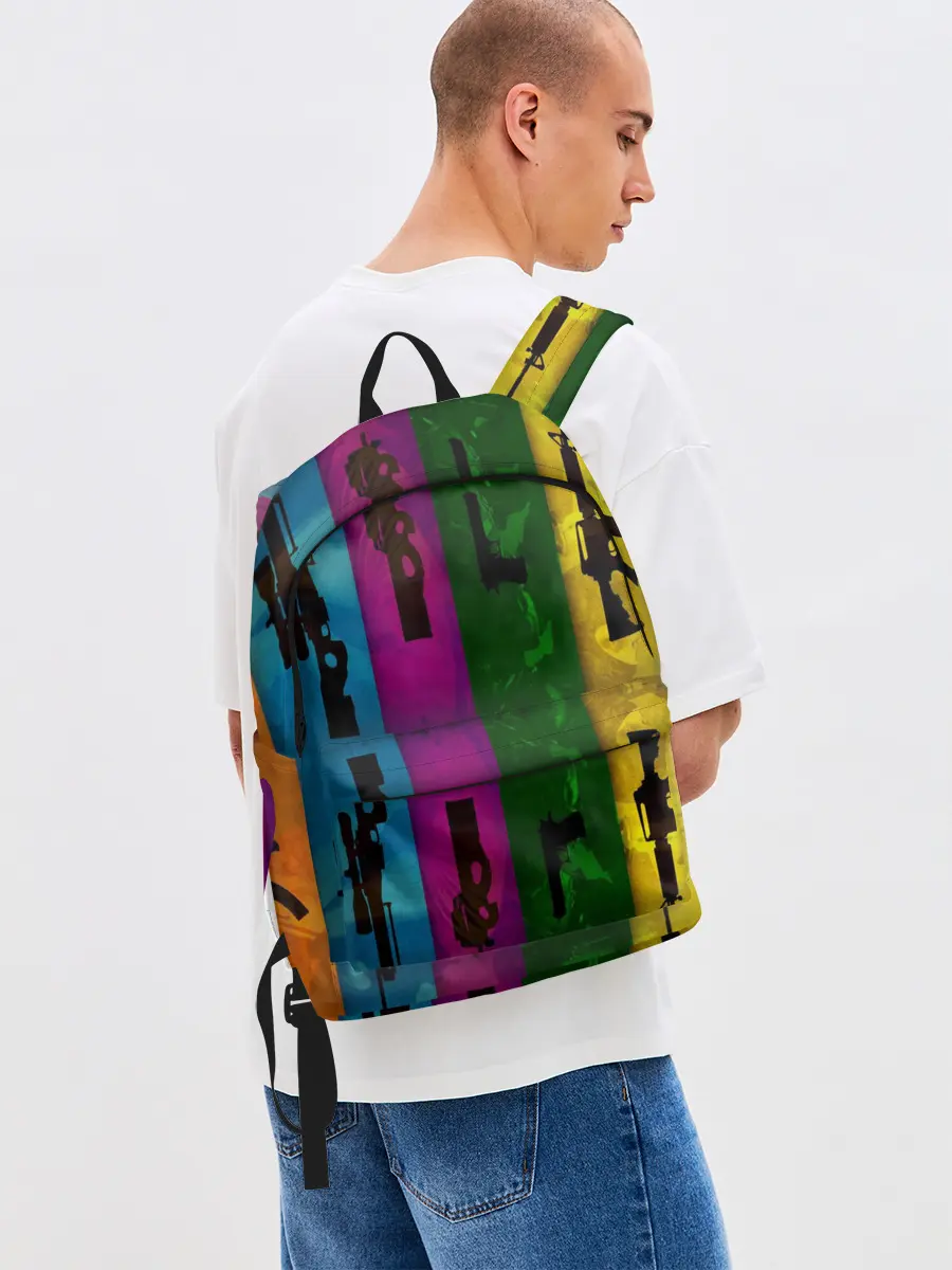 Рюкзак джинсовый / Кс го оружие