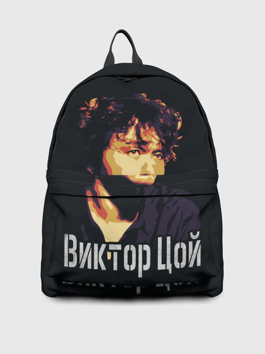 Рюкзак джинсовый / ВИКТОР ЦОЙ