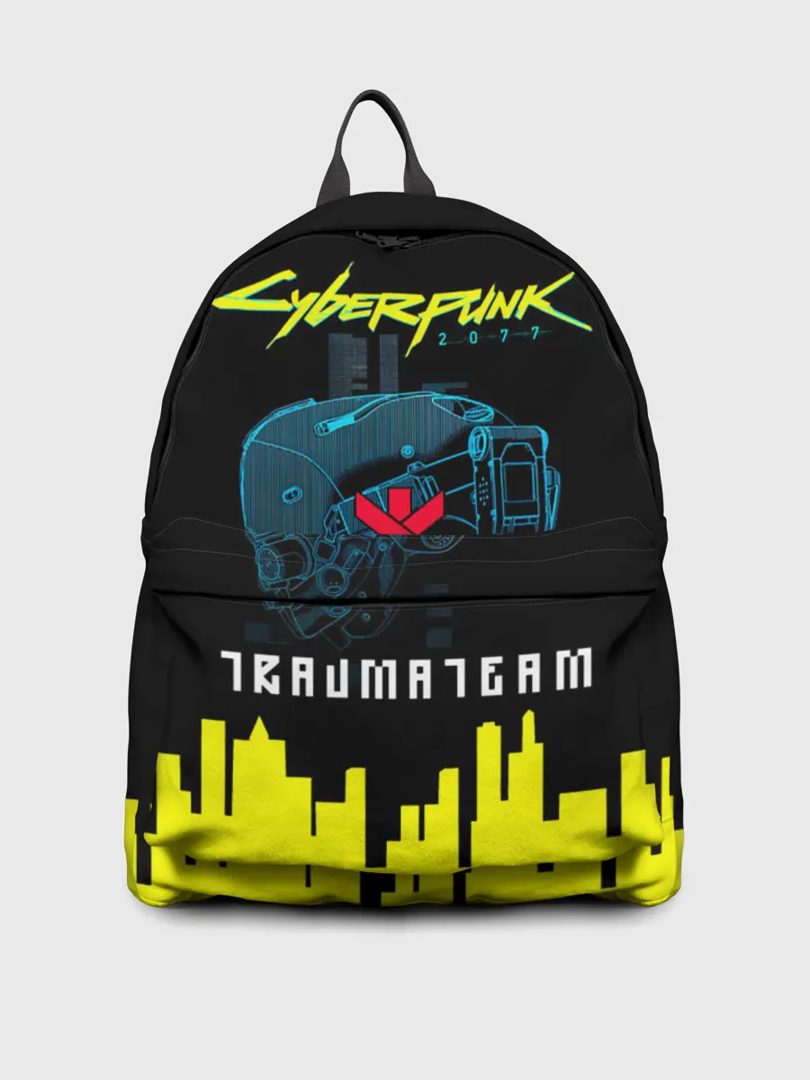 Рюкзак джинсовый / TRAUMA TEAM Cyberpunk 2077