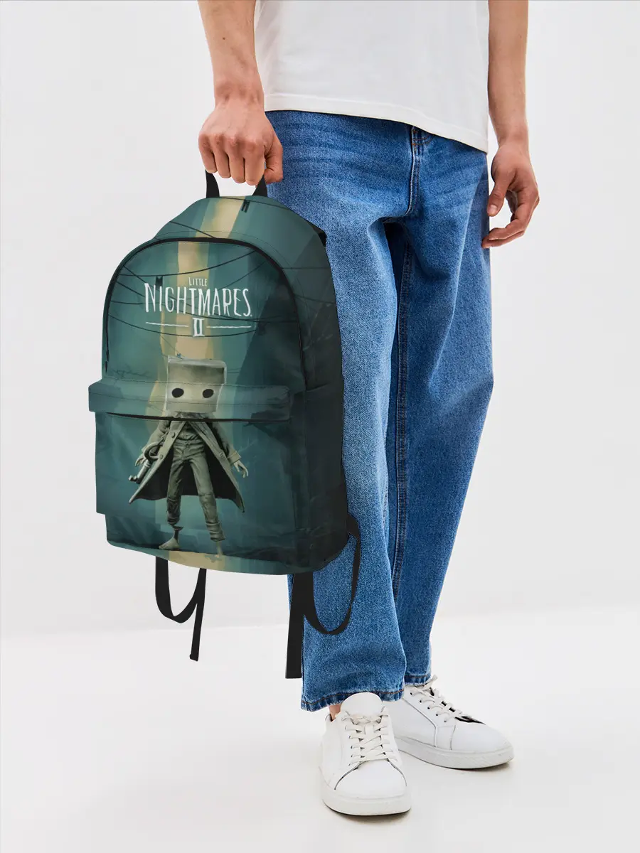 Рюкзак джинсовый / Little Nightmares
