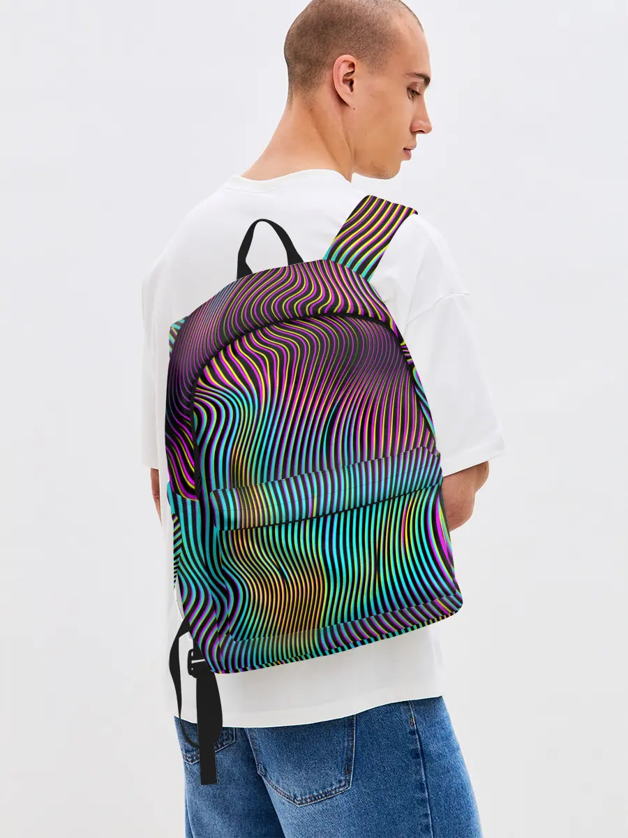 Рюкзак джинсовый / Современная абстракция