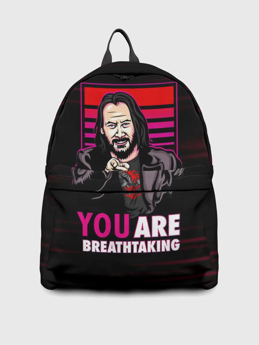 Рюкзак джинсовый / YOU ARE BREATHTAKING