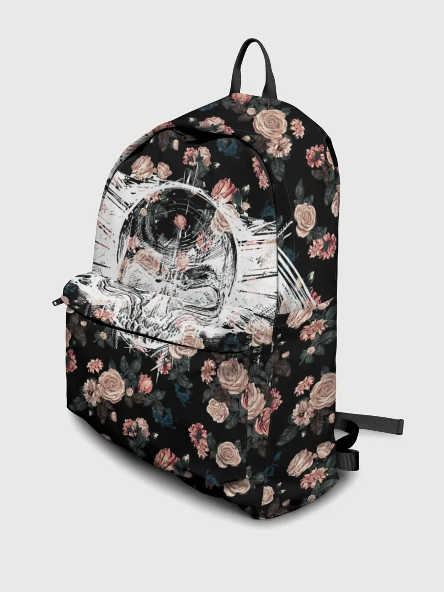 Рюкзак джинсовый / Death and roses