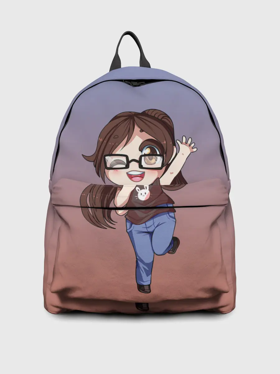 Рюкзак джинсовый / обычная девочка фрилансер