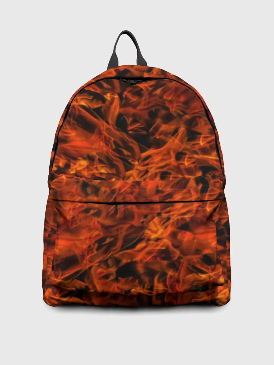 Рюкзак джинсовый / Пламя