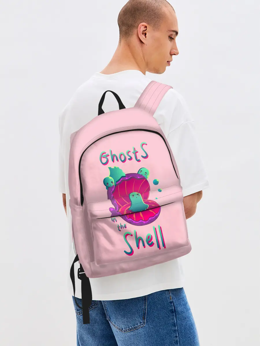 Рюкзак джинсовый / Призрак в доспехах