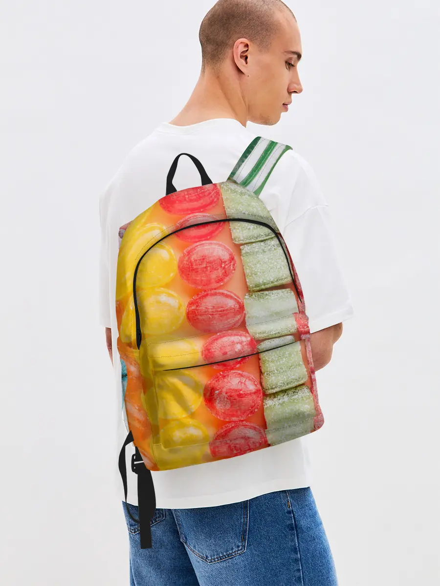 Рюкзак джинсовый / Мармеладки леденцы