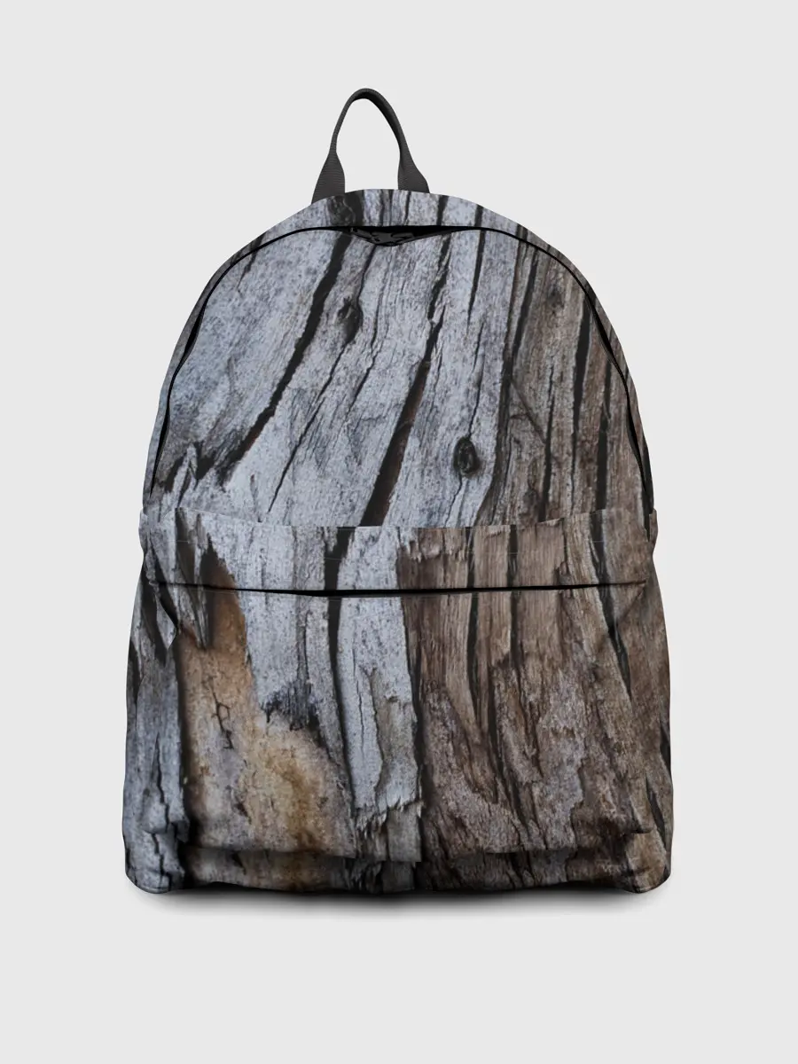 Рюкзак джинсовый / Древесная кора