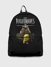 Рюкзак джинсовый / Little Nightmares 2 близнецы