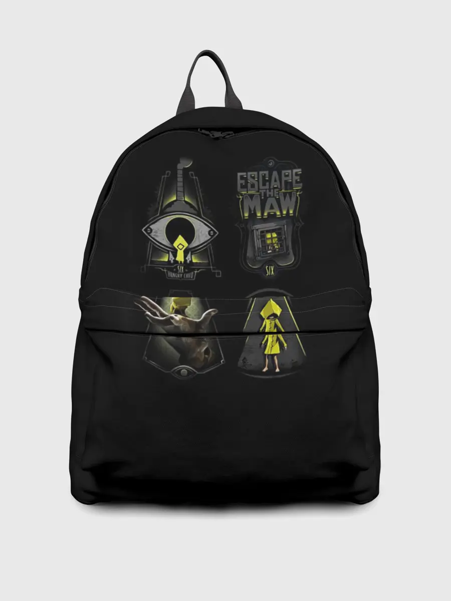 Рюкзак джинсовый / Little Nightmares 2 арт