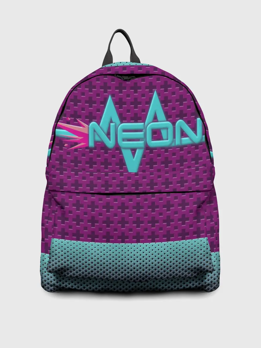 Рюкзак джинсовый / Неоновый гонщик