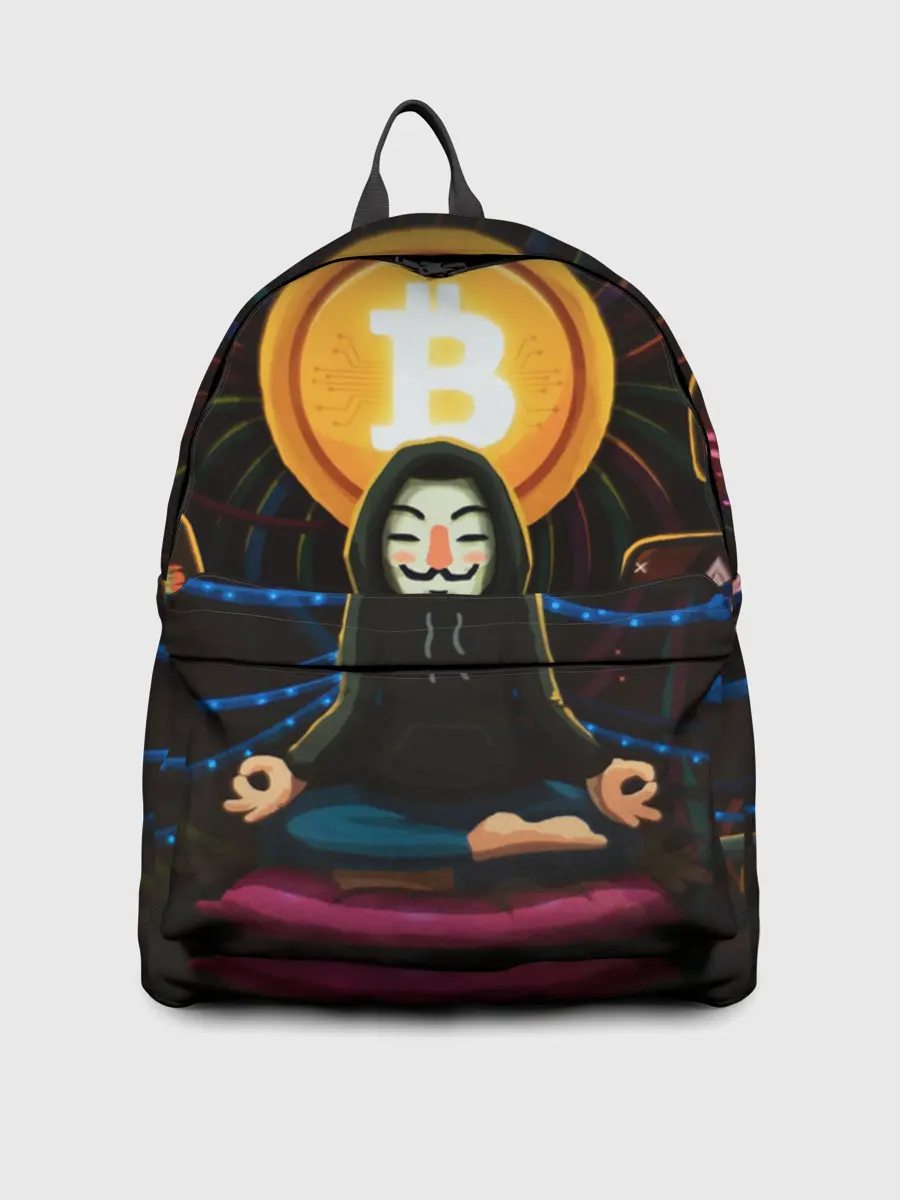 Рюкзак джинсовый / БИТКОИН | BITCOIN