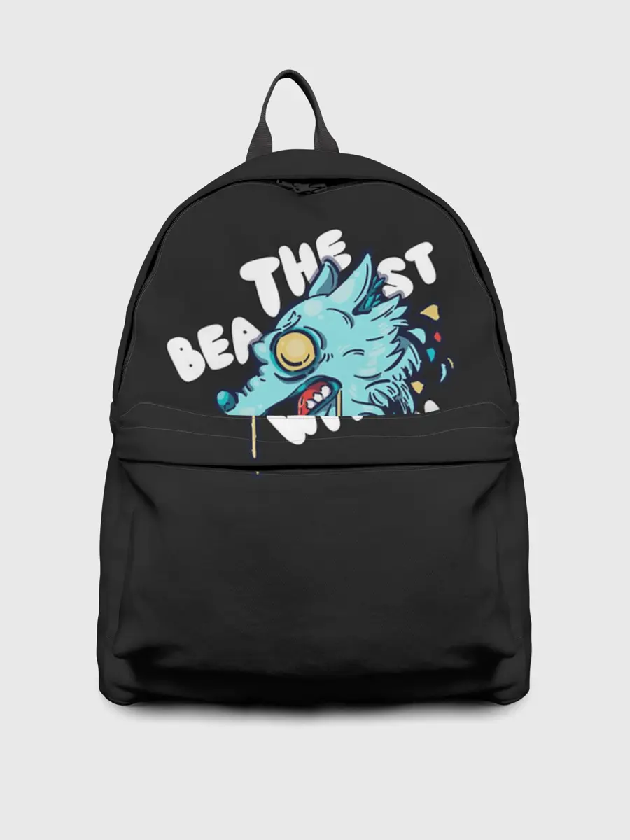 Рюкзак джинсовый / Зверь внутри