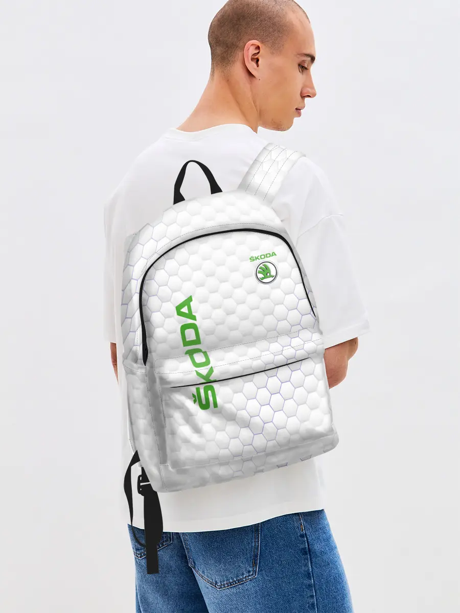 Рюкзак джинсовый / SKODA