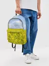 Рюкзак джинсовый / Желтый цвет весны