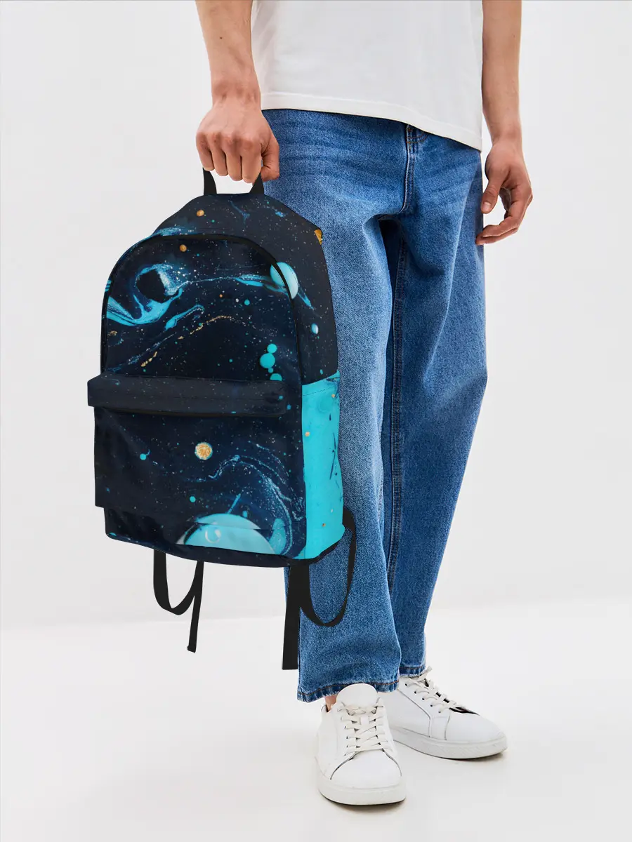 Рюкзак джинсовый / Связь с космосом
