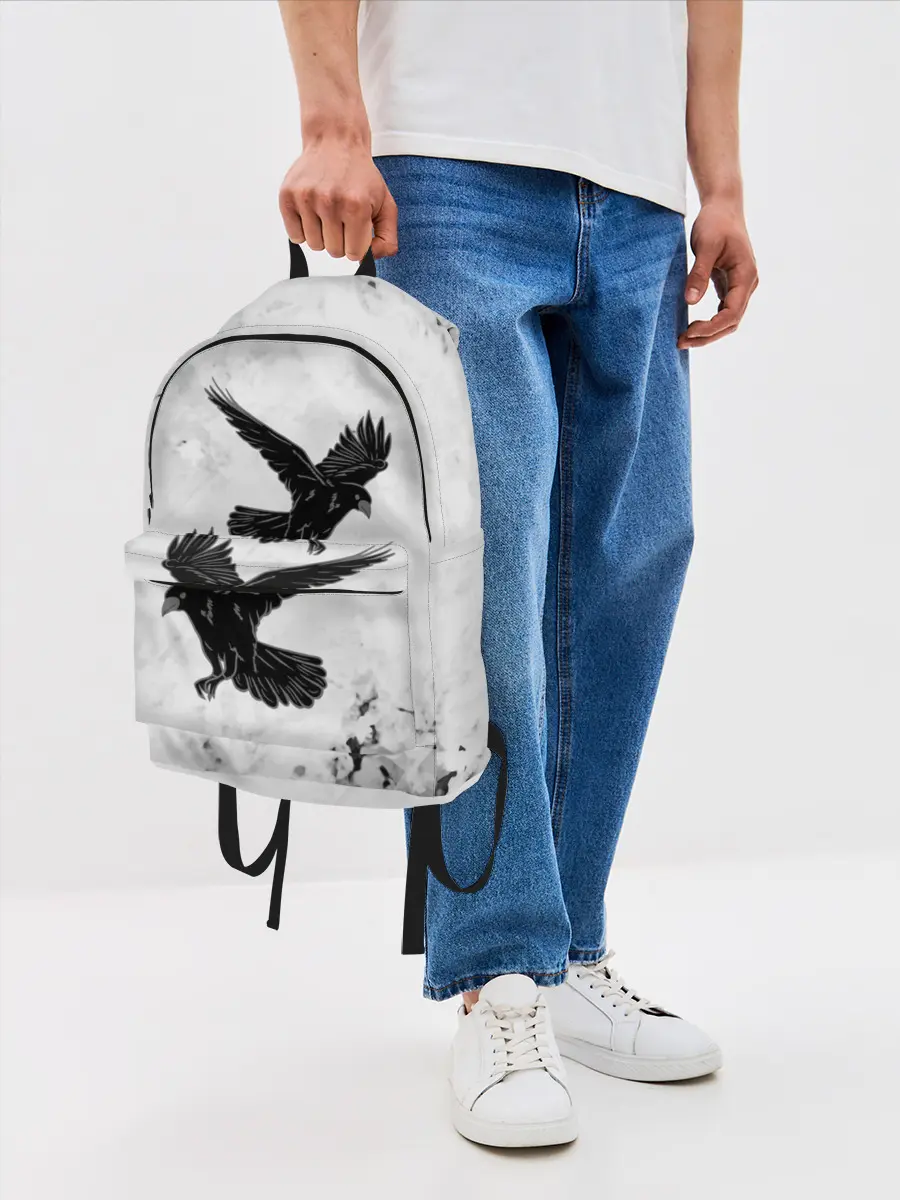 Рюкзак джинсовый / Gothic crows