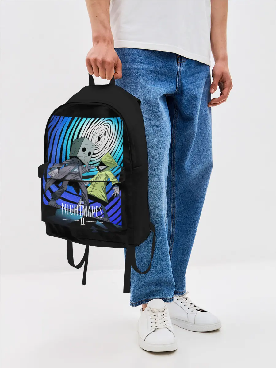 Рюкзак джинсовый / Little Nightmares 2