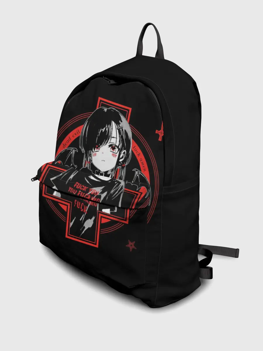 Рюкзак джинсовый / SATANIC