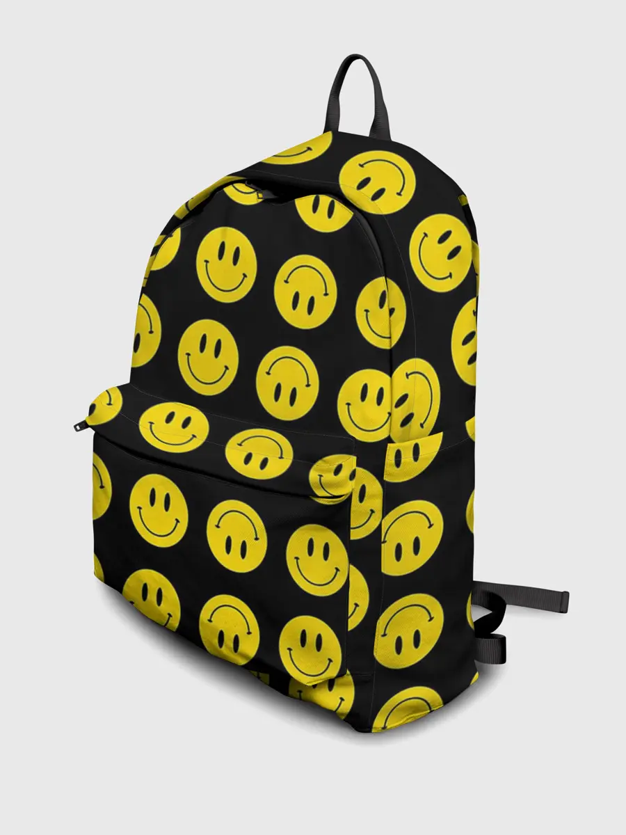 Рюкзак джинсовый / Смайлики