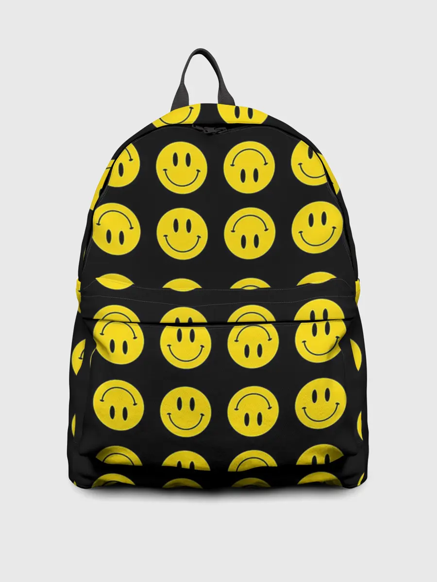 Рюкзак джинсовый / Смайлики