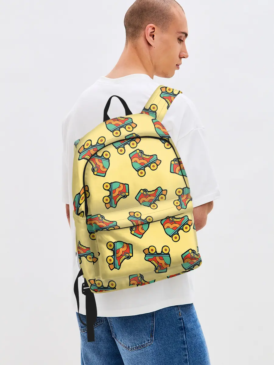 Рюкзак джинсовый / Ролики