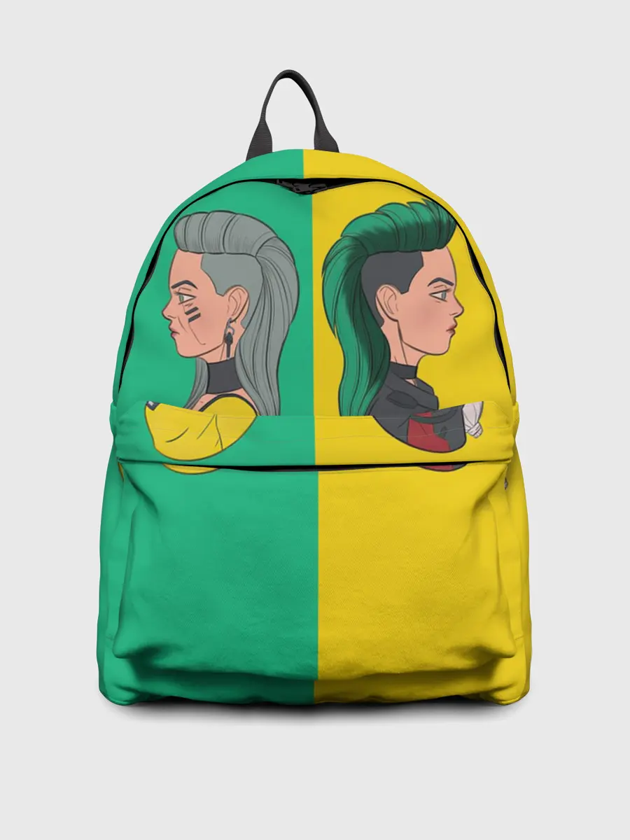 Рюкзак джинсовый / Бестия