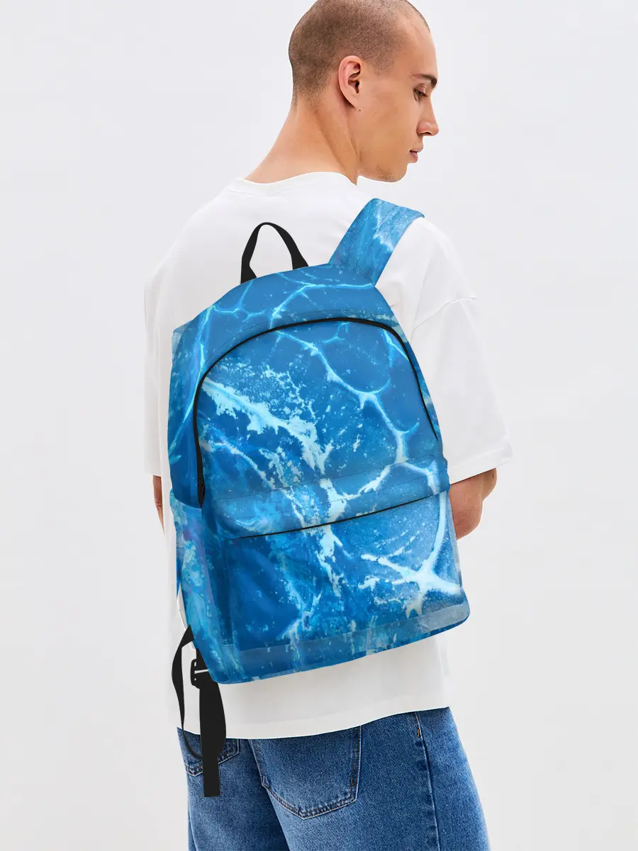 Рюкзак джинсовый / Ледяной