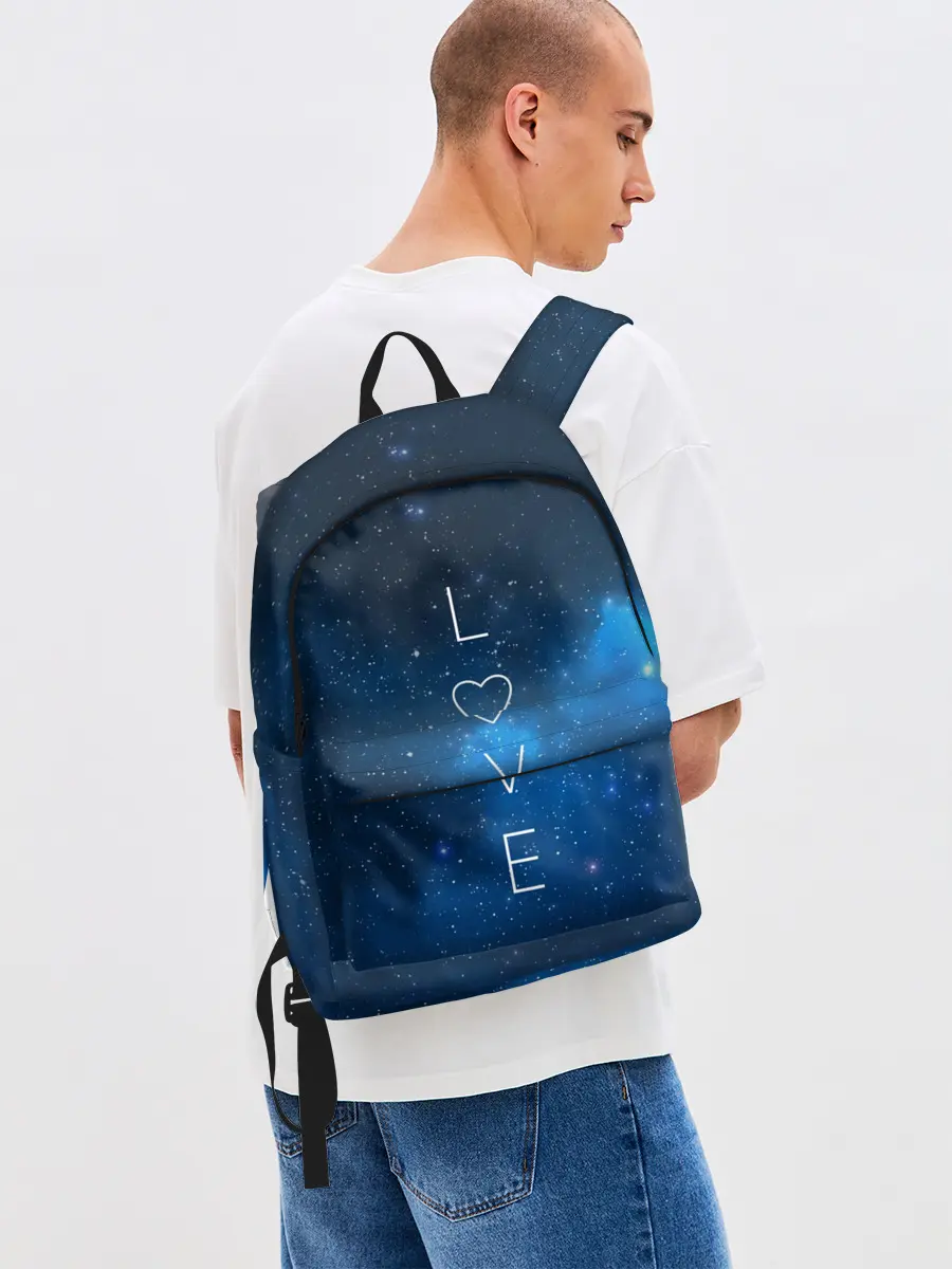 Рюкзак джинсовый / SPACE LOVE