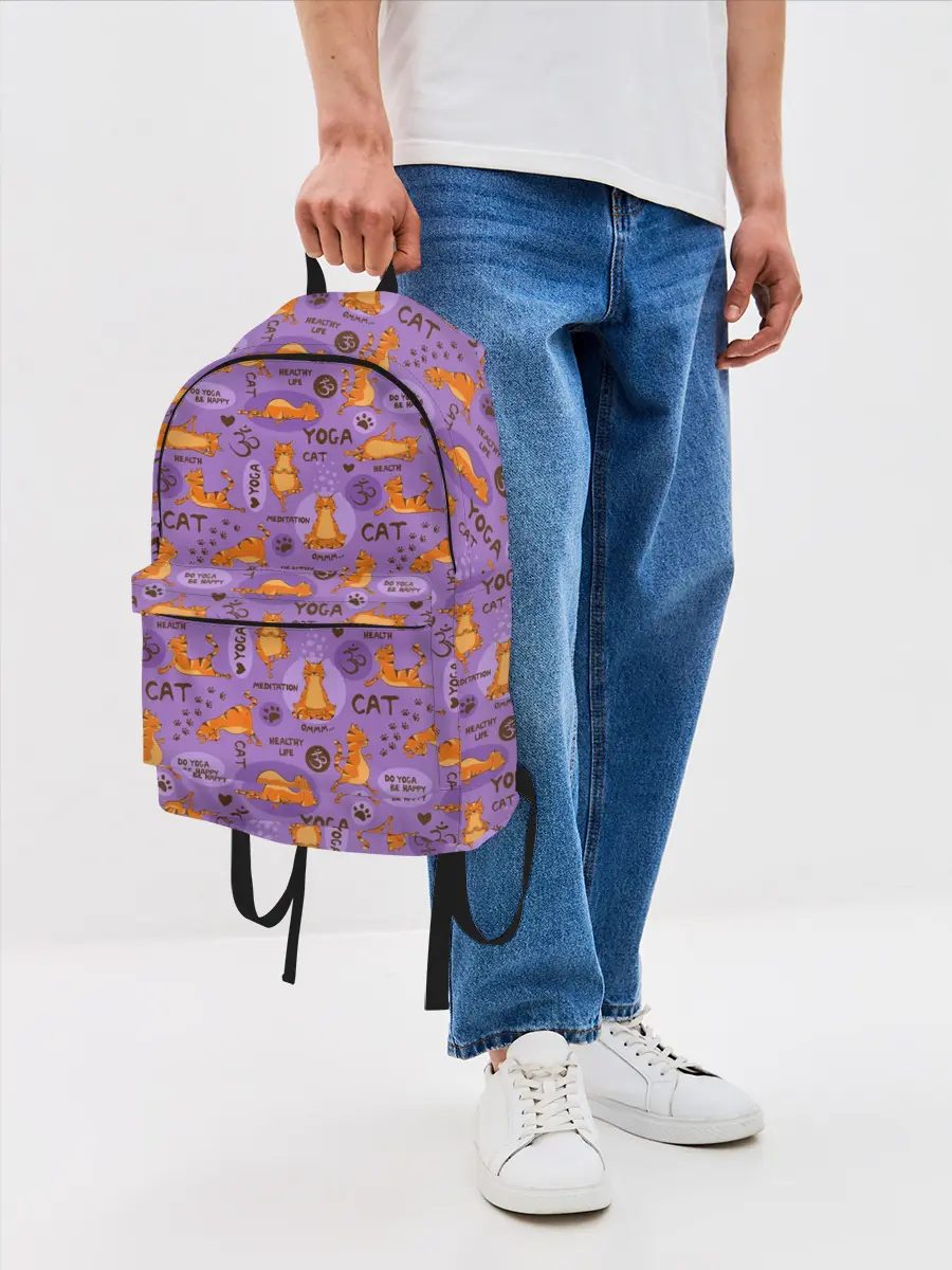 Рюкзак джинсовый / Йога