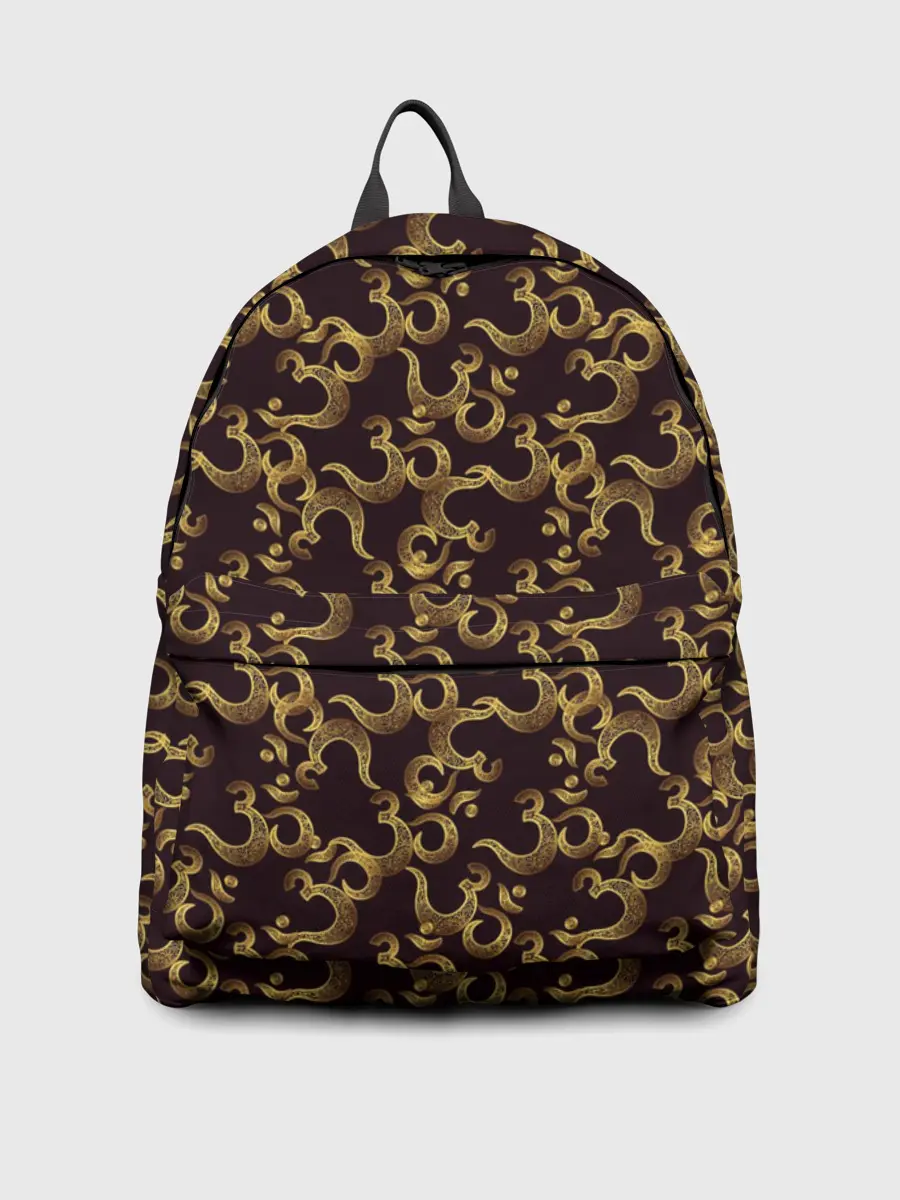 Рюкзак джинсовый / Мантра ОМ