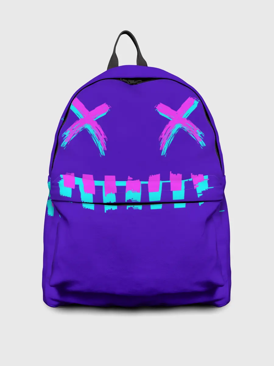 Рюкзак джинсовый / CYBERSTYLE PURPLE EVIL