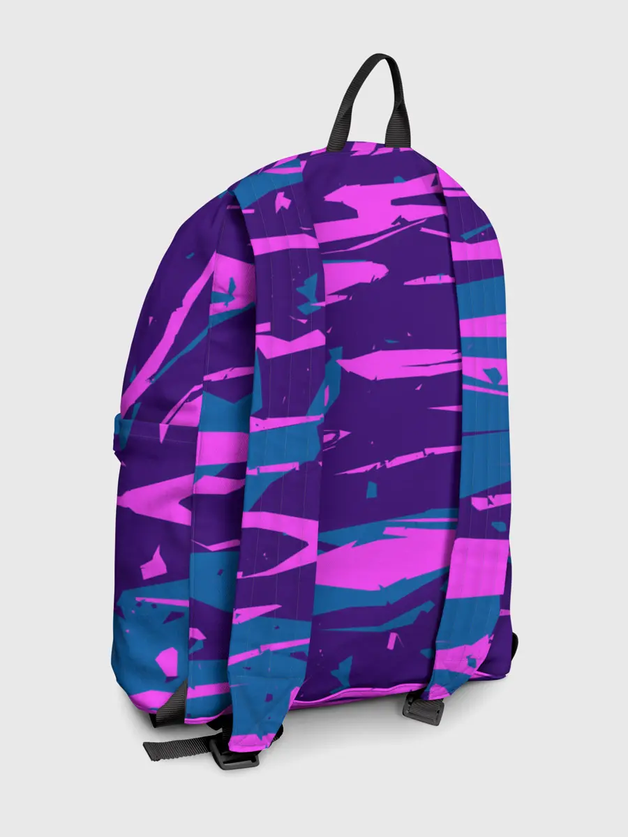 Рюкзак джинсовый / CYBERSTYLE NEON CAMOUFLAGE
