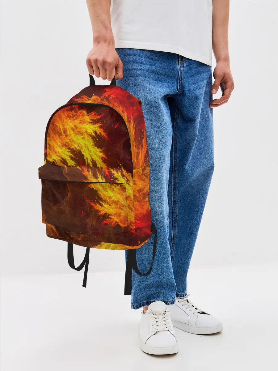 Рюкзак джинсовый / Битва огней