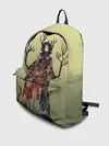 Рюкзак джинсовый / лесной волшебник акварель